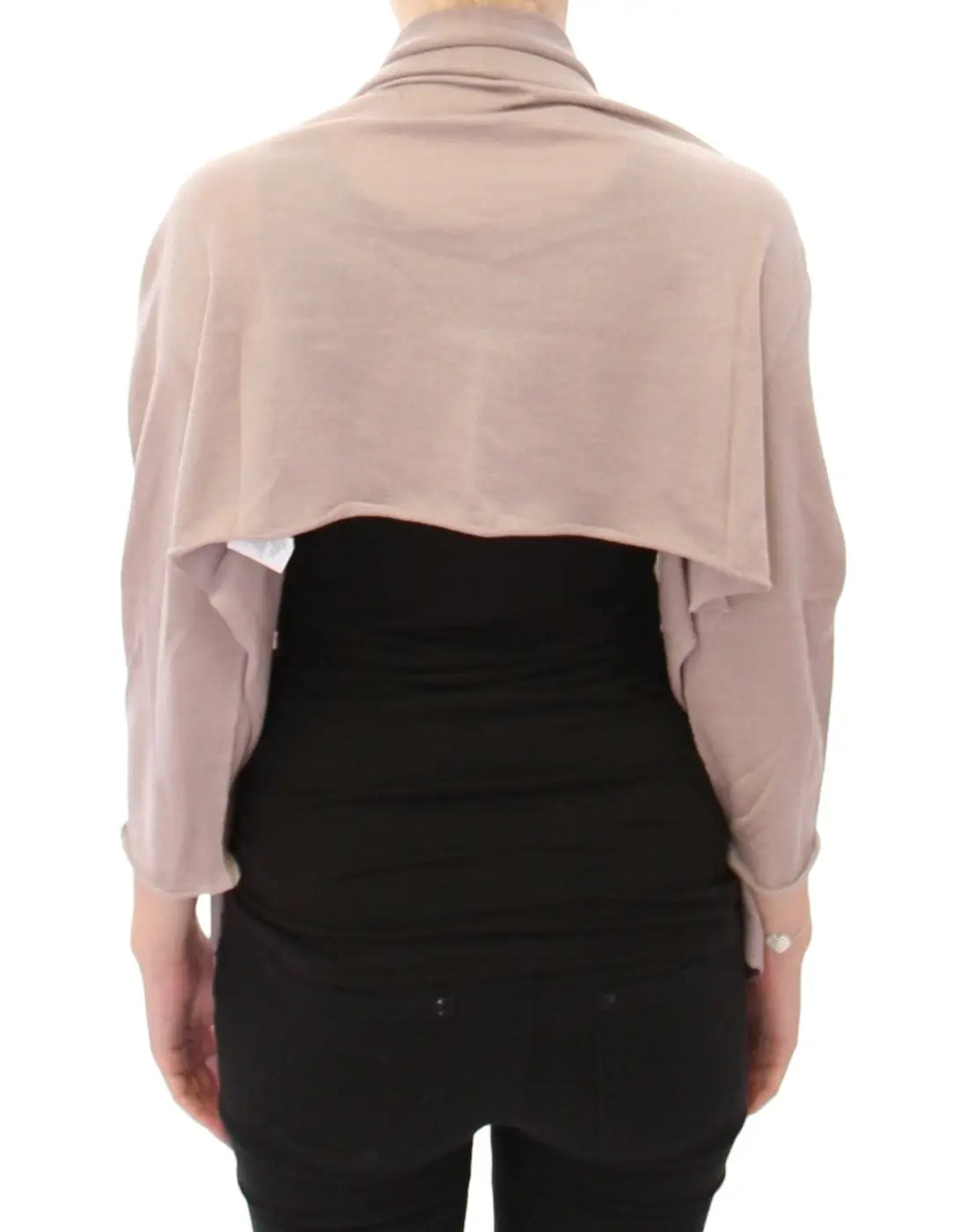 Dolce &amp; Gabbana Shrug Bolero Silk Cashmer Knit Sweater