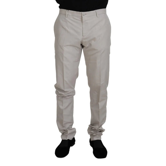 Dolce Gabbana Silk Blend Italian Luxury Trousers &
