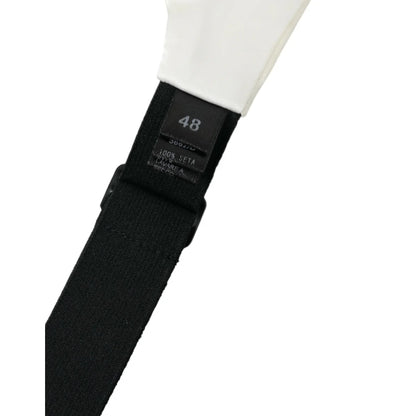 Dolce Gabbana Silk Cummerbund Elevate Your Dress Sensation &