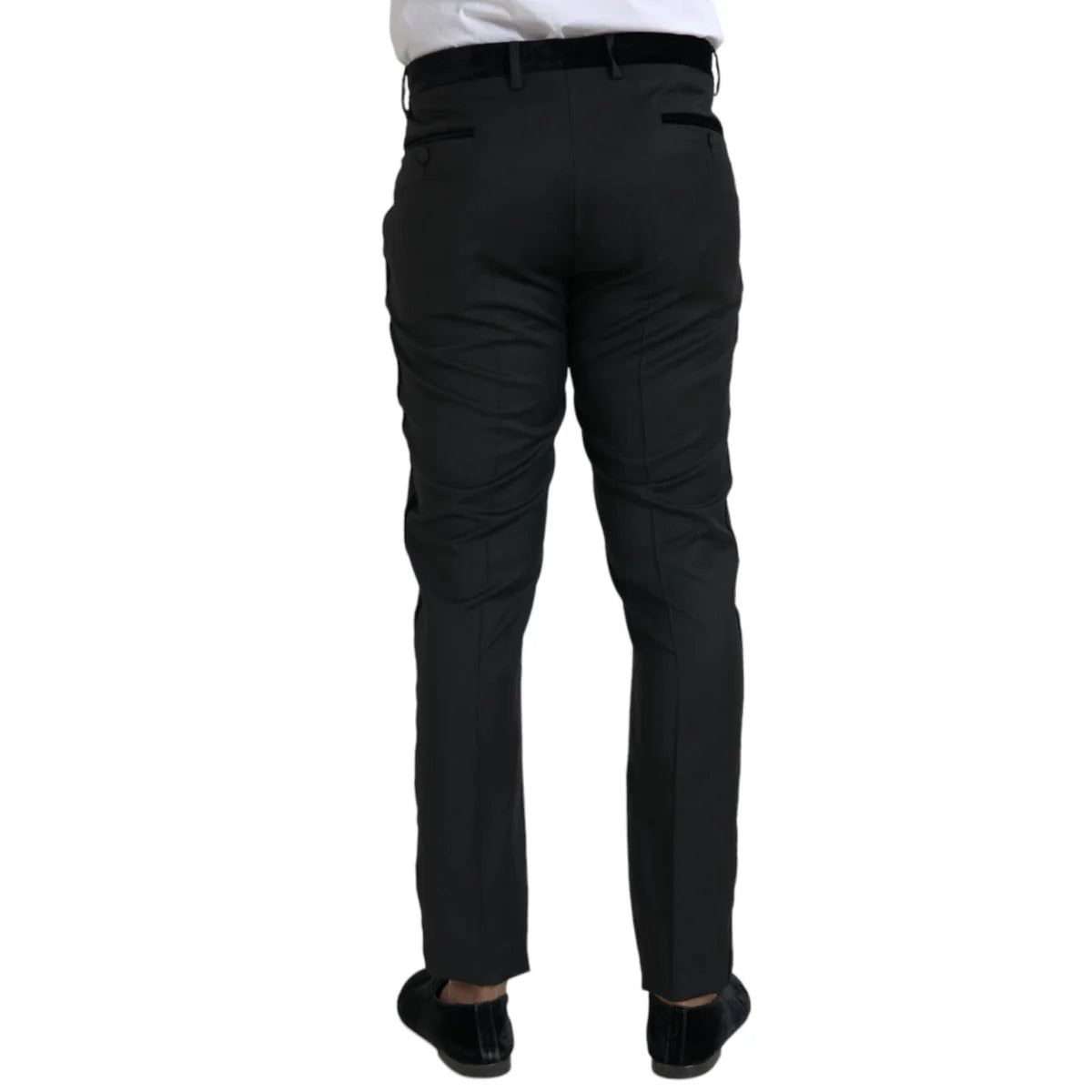 Dolce & Gabbana Silk Dress Pants Sensation