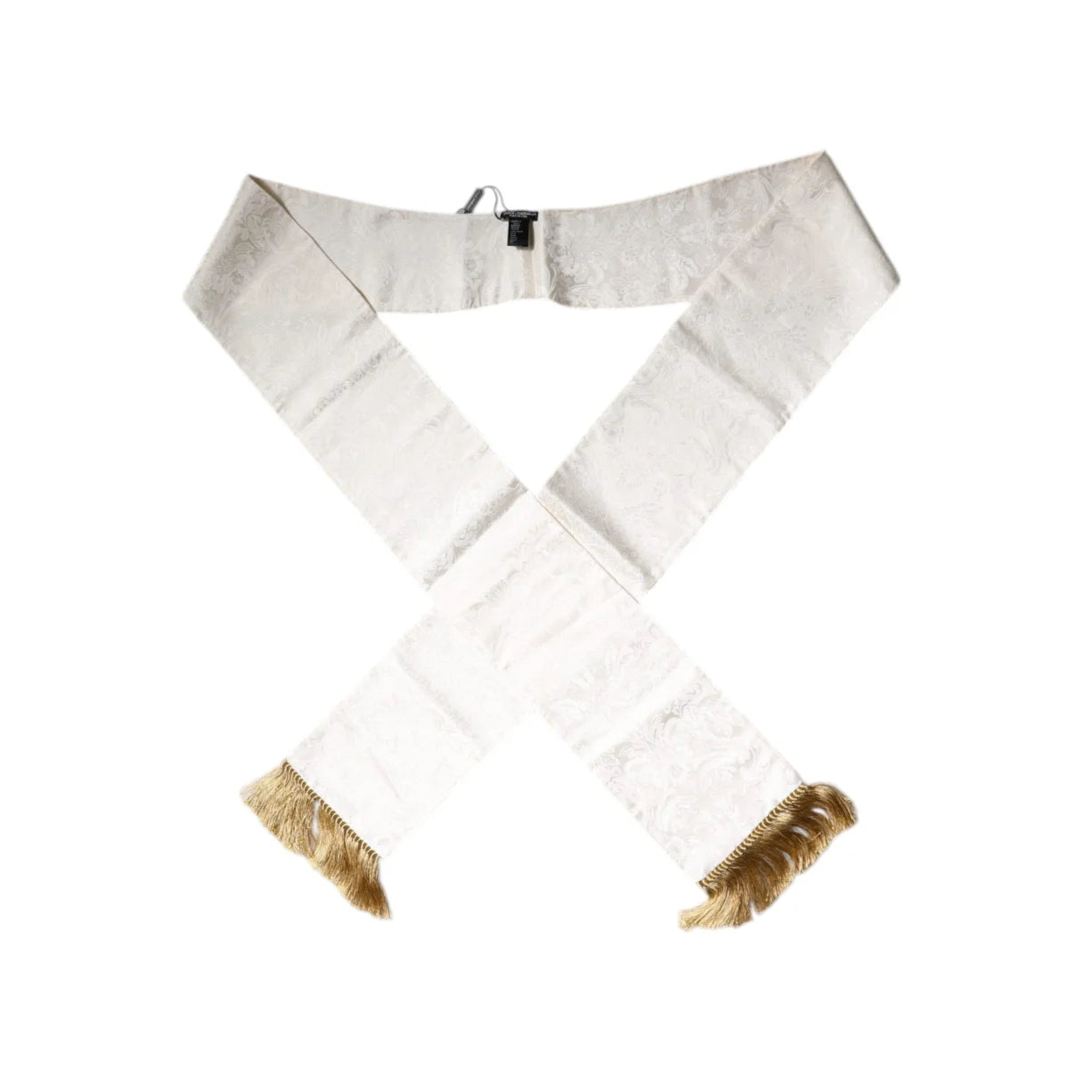 Dolce and Gabbana Silk Mens Tie Scarf Wrap Luxury Accessory &