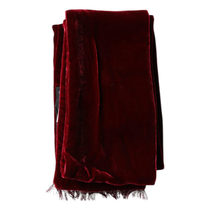 Dolce & Gabbana Silk Mens Wrap Scarf Luxurious Designer Accessory