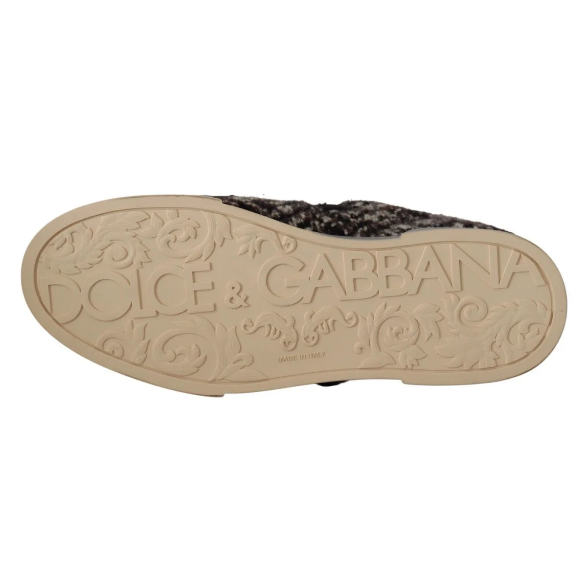 Dolce Gabbana Silver Sneakers Shine With Luxe Appeal &