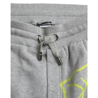 Dolce Gabbana Skinny Cotton Joggers Italian Luxury &