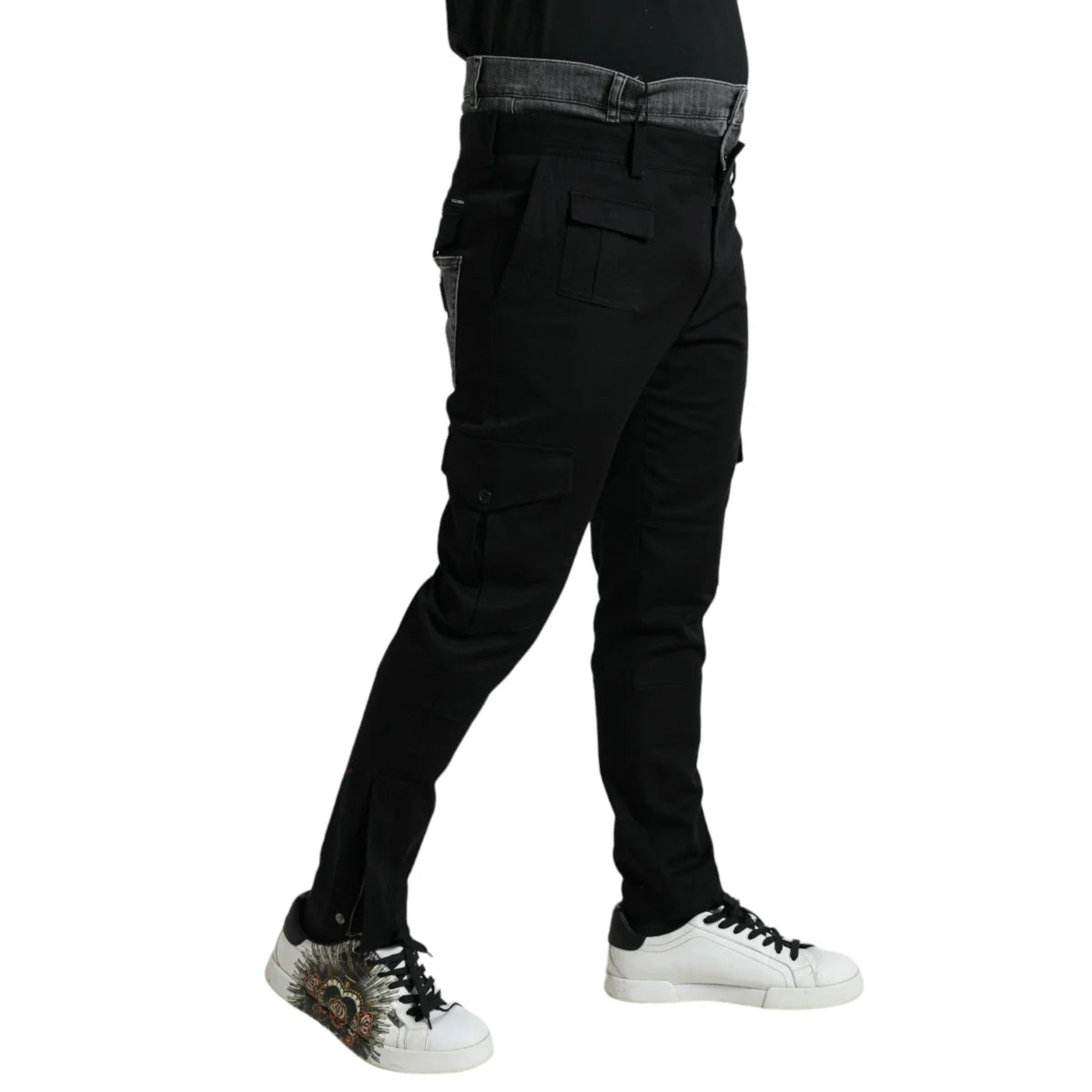 Dolce & Gabbana skinny cotton stretch jogger pants sensation