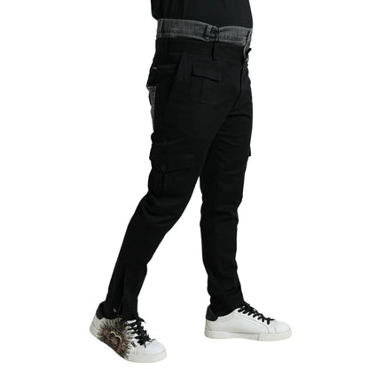 Dolce & Gabbana skinny cotton stretch jogger pants sensation