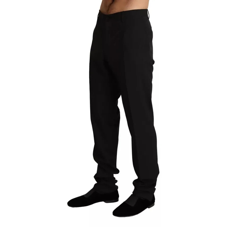 Dolce Gabbana Skinny Dress Pants with Zip Closure &