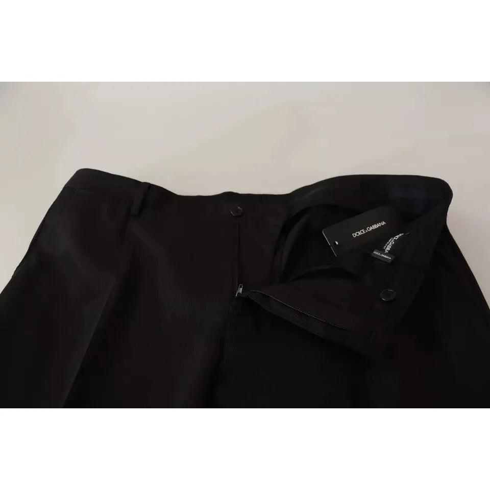 Dolce Gabbana Skinny Dress Pants with Zip Closure &