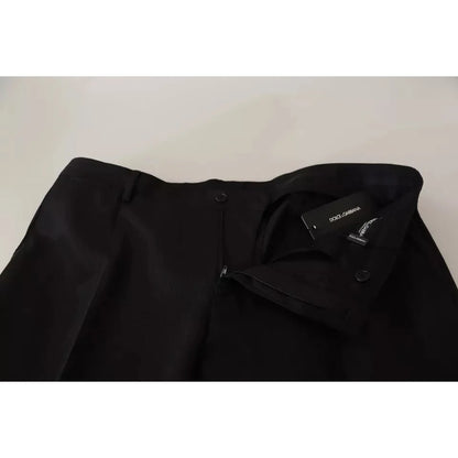Dolce Gabbana Skinny Dress Pants with Zip Closure &