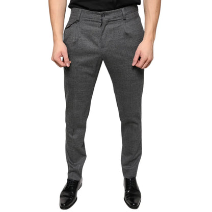 Dolce and Gabbana Skinny Pants Sizzle in Luxe Wool Blend &