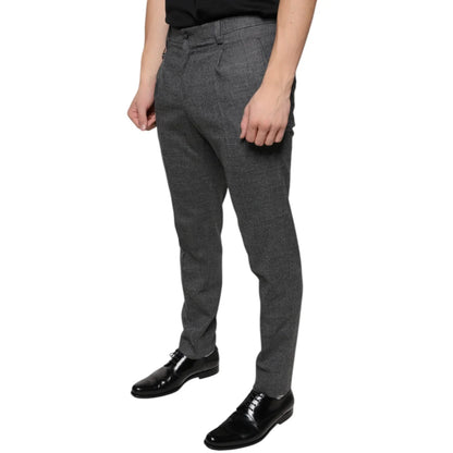 Dolce and Gabbana Skinny Pants Sizzle in Luxe Wool Blend &