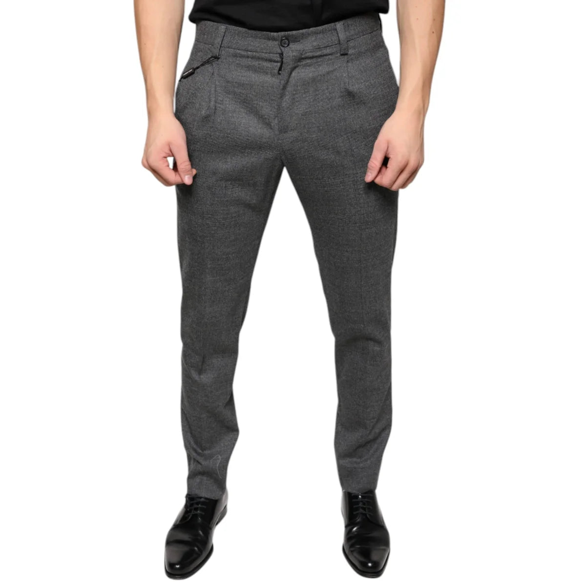 Dolce and Gabbana Skinny Pants Sizzle in Luxe Wool Blend &