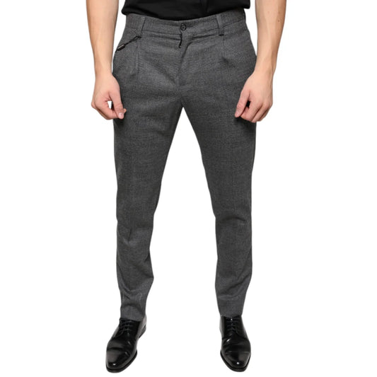 Dolce and Gabbana Skinny Pants Sizzle in Luxe Wool Blend &