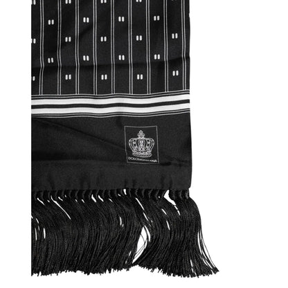 Dolce Gabbana Skinny Scarf Mens Luxury Clothing Statement &