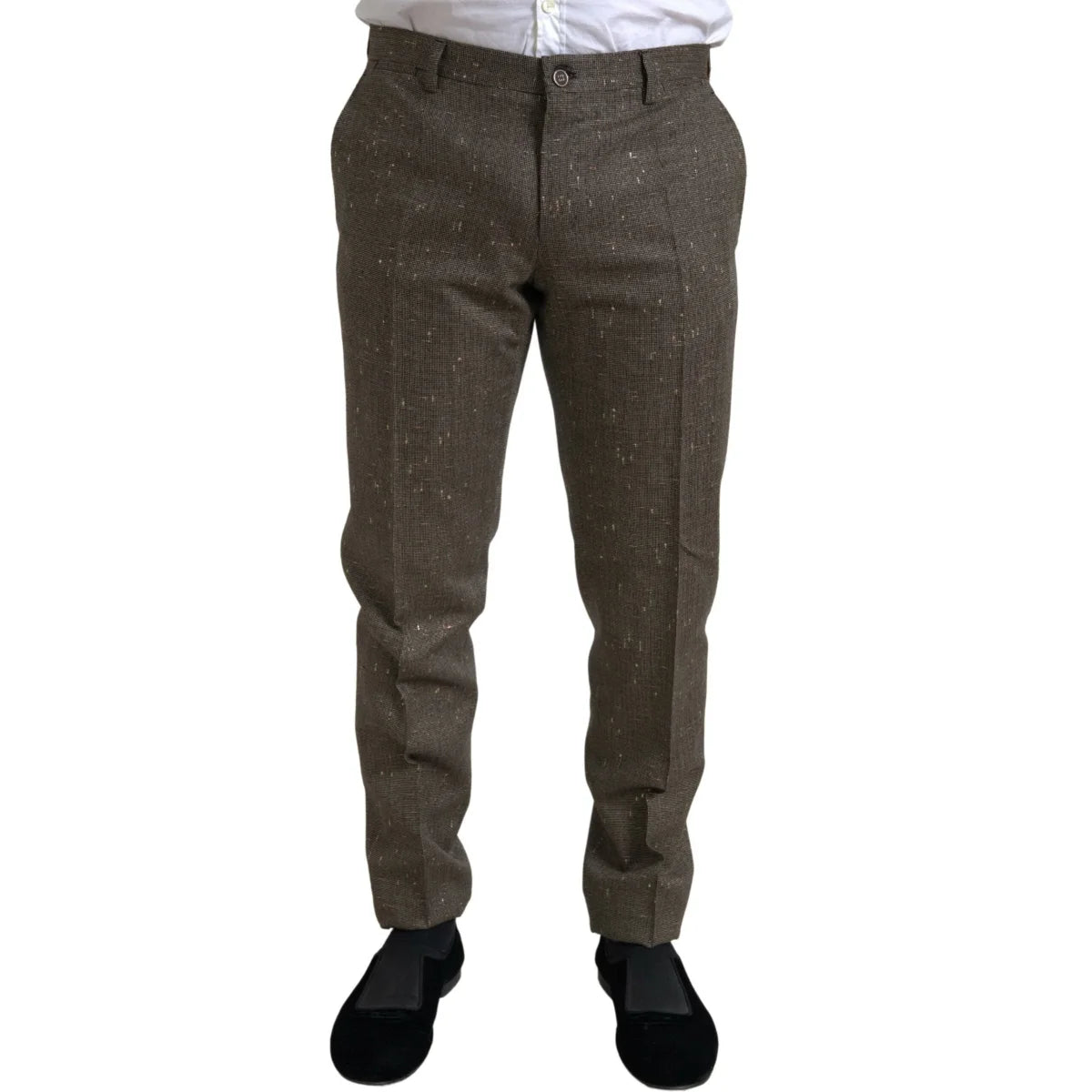 Dolce Gabbana Skinny Wool Chino Pants Exude Luxury &