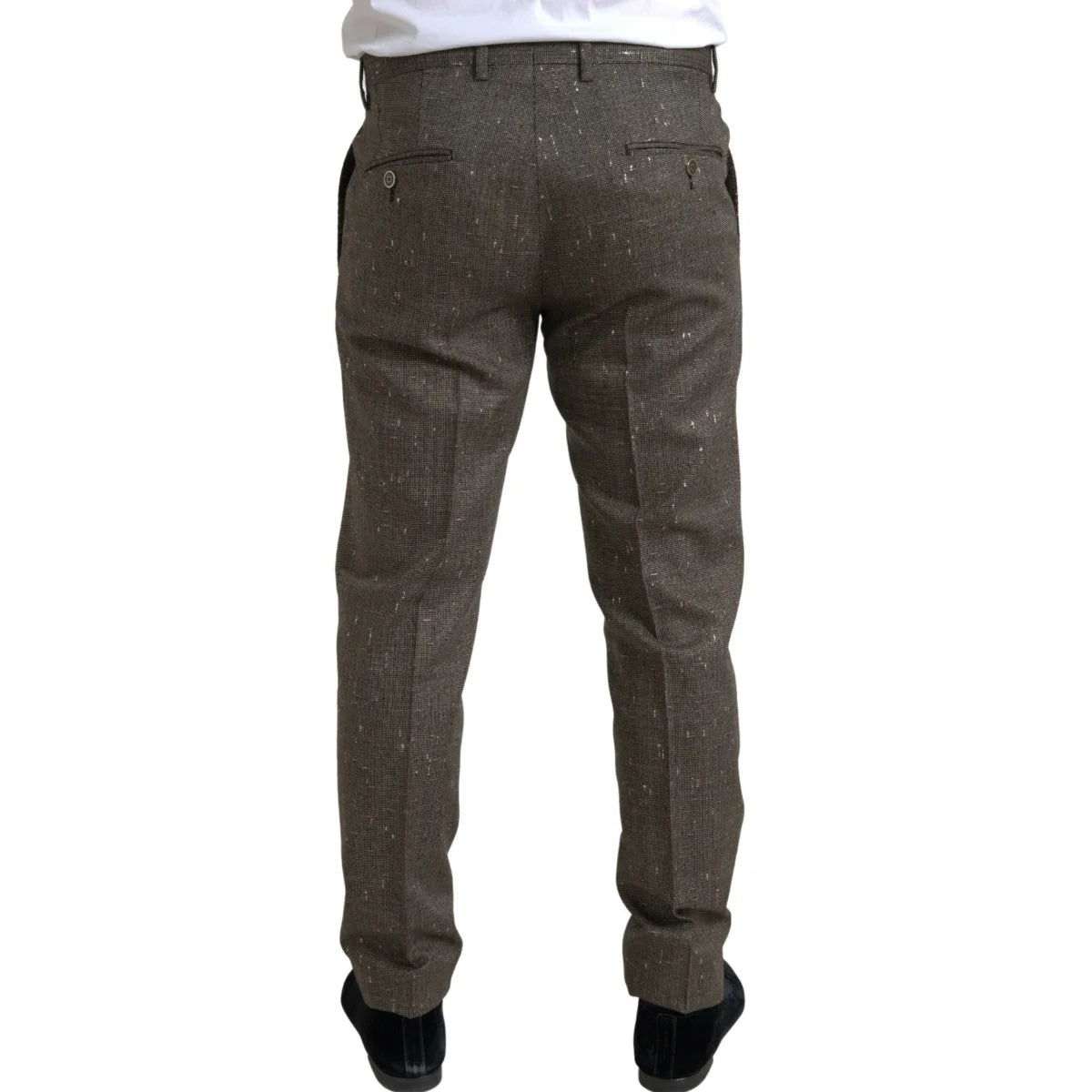 Dolce Gabbana Skinny Wool Chino Pants Exude Luxury &