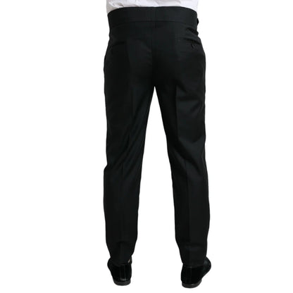 Dolce Gabbana Slim Fit Dress Pants Radiate Italian Wool Luxury &
