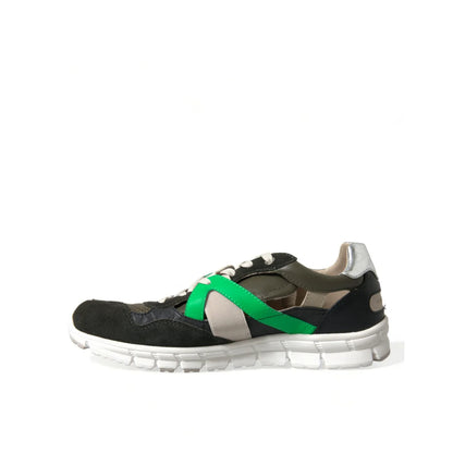 Dolce Gabbana Sneakers Crafted in Luxurious Suede Leather &