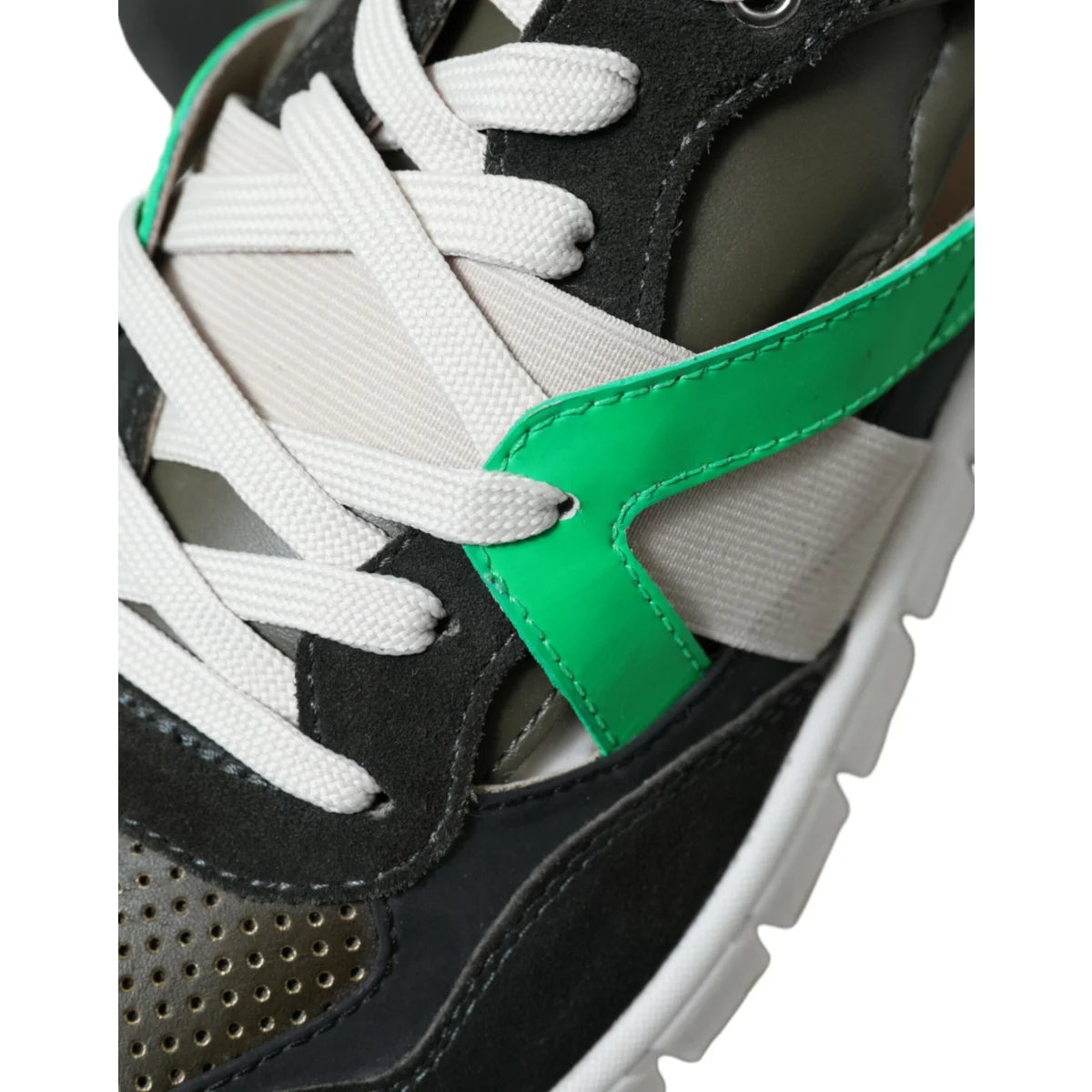 Dolce Gabbana Sneakers Crafted in Luxurious Suede Leather &