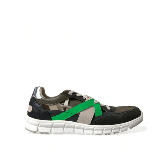 Dolce Gabbana Sneakers Crafted in Luxurious Suede Leather &