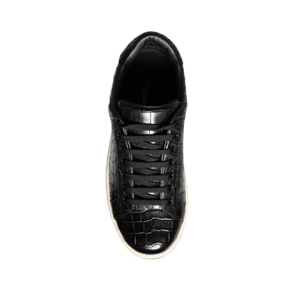 Dolce Gabbana Sneakers with Iconic Logo Details and Classic White Sole &