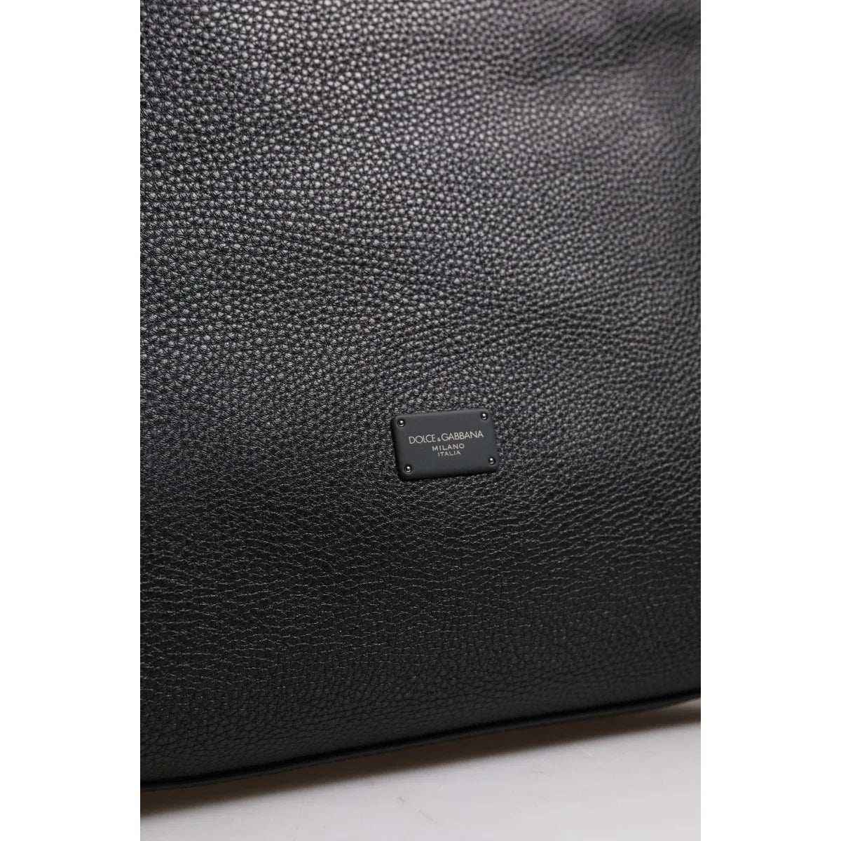 Dolce and Gabbana Soft Leather Duffel Bag with Shoulder Strap &