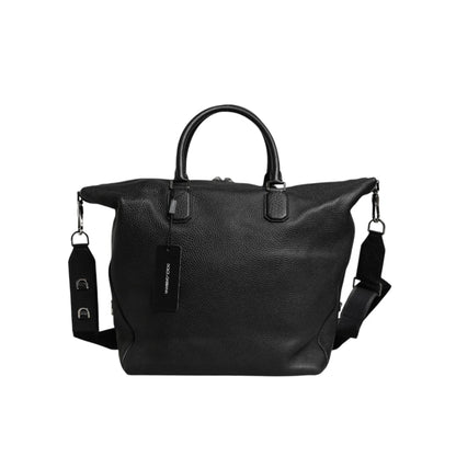 Dolce and Gabbana Soft Leather Duffel Bag with Shoulder Strap &