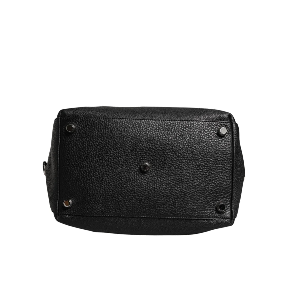 Dolce and Gabbana Soft Leather Duffel Bag with Shoulder Strap &