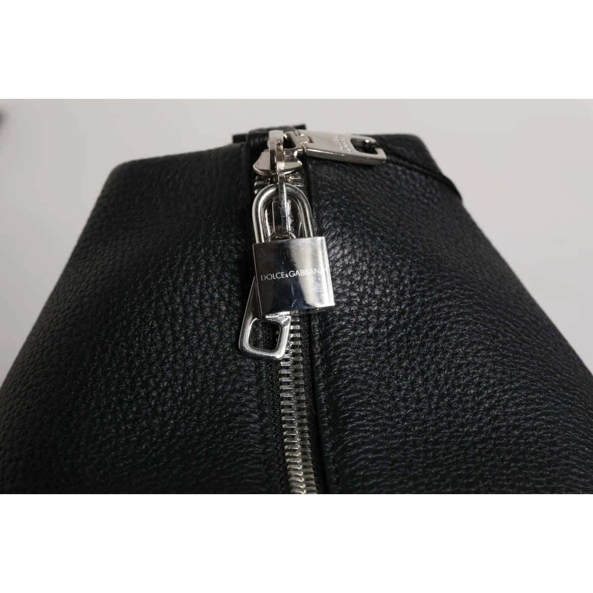 Dolce Gabbana Soft Leather Duffel Bag with Shoulder Strap &