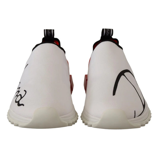 Dolce & Gabbana Sorrento Sneakers Italian Style with Rubber Sole