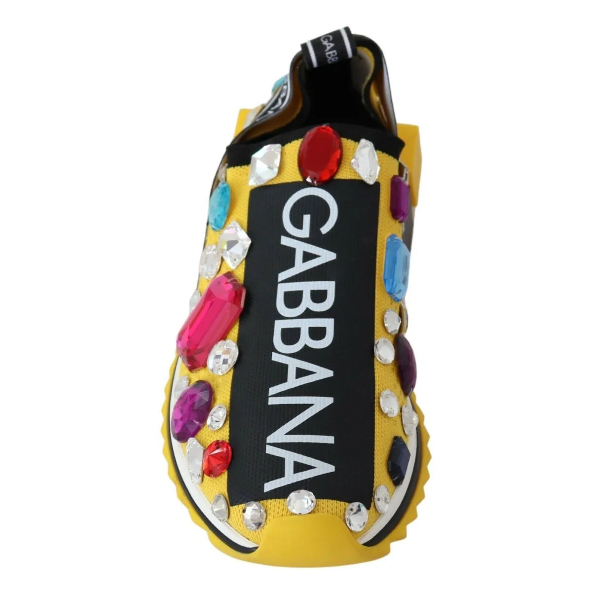Dolce & Gabbana Sorrento Sneakers Multicolor Crystals Sparkle Dress Ready