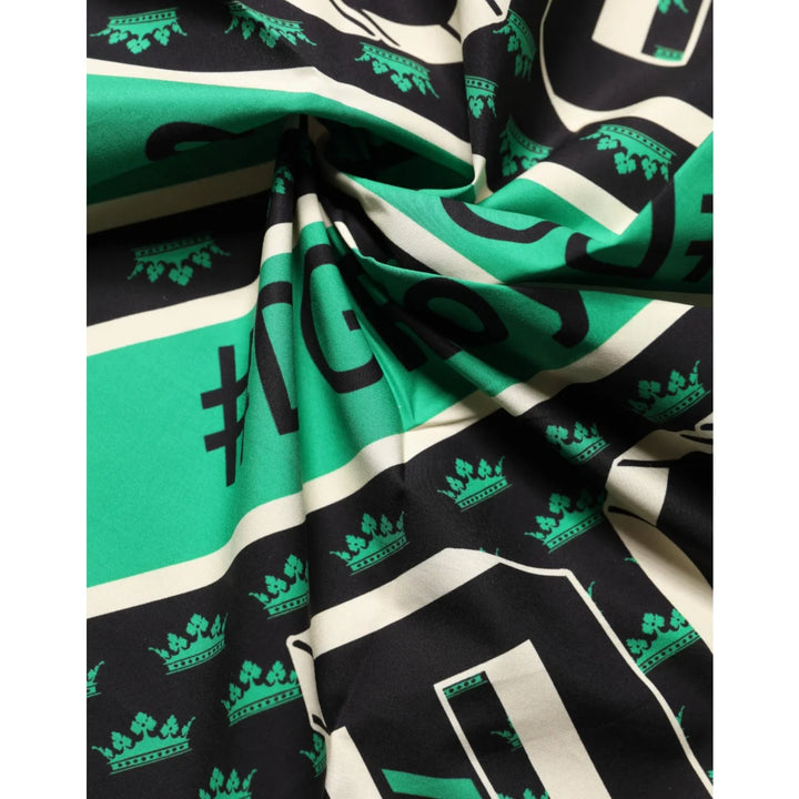 Dolce &amp; Gabbana Square Foulard for Effortless Warm-Weather Style