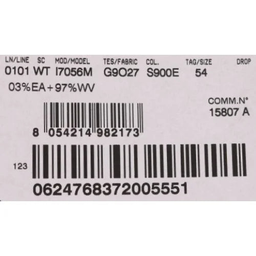 Dolce and Gabbana Staff Blue Wool Waistcoat Vest Authentic Luxury &