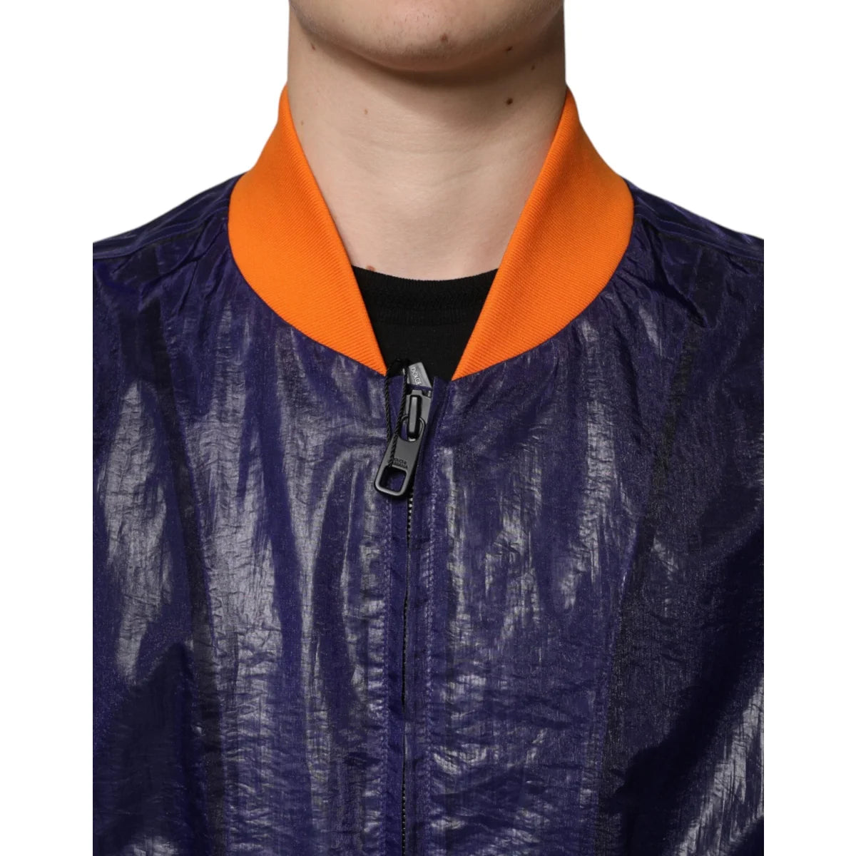 Dolce Gabbana Stretch Bomber Jacket Classic Style and Comfort &