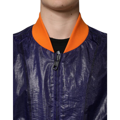 Dolce Gabbana Stretch Bomber Jacket Classic Style and Comfort &