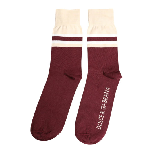 Dolce Gabbana Stretch Mid Calf Socks for Effortless Style &