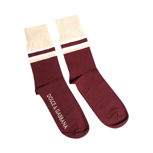 Dolce Gabbana Stretch Mid Calf Socks for Effortless Style &