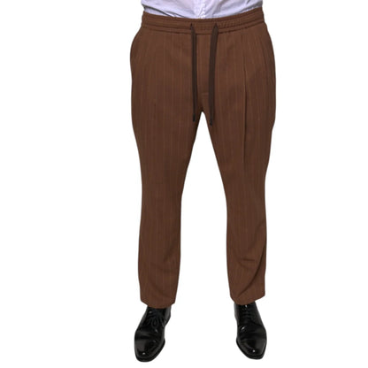 Dolce and Gabbana Striped Dress Pants Sensation for Effortless Style &