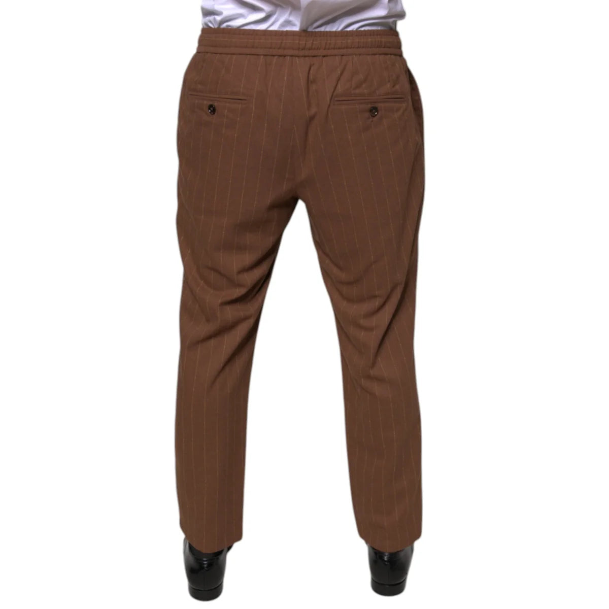 Dolce and Gabbana Striped Dress Pants Sensation for Effortless Style &