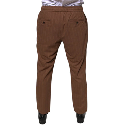 Dolce and Gabbana Striped Dress Pants Sensation for Effortless Style &