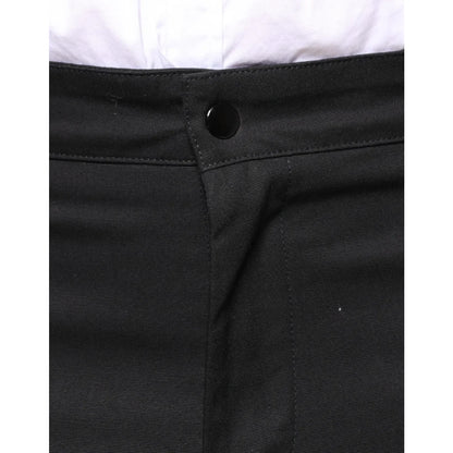 Dolce Gabbana Striped Pants Runway-Ready Cotton Blend Style &