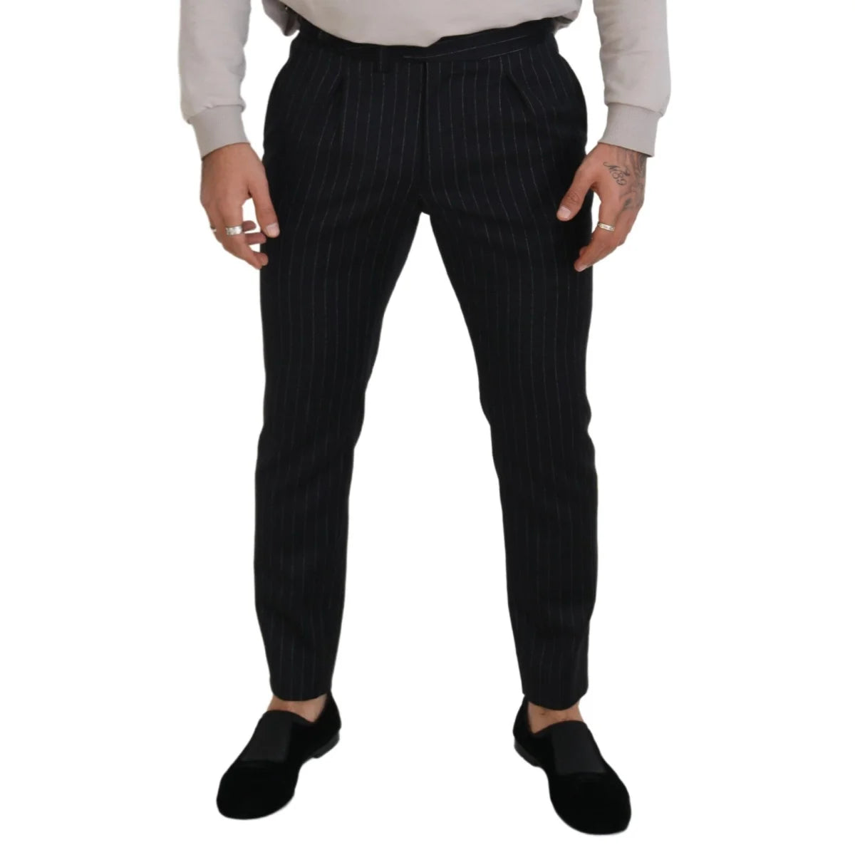 DOLCE & GABBANA Striped Trousers Dress Sensation Dolce Gabbana