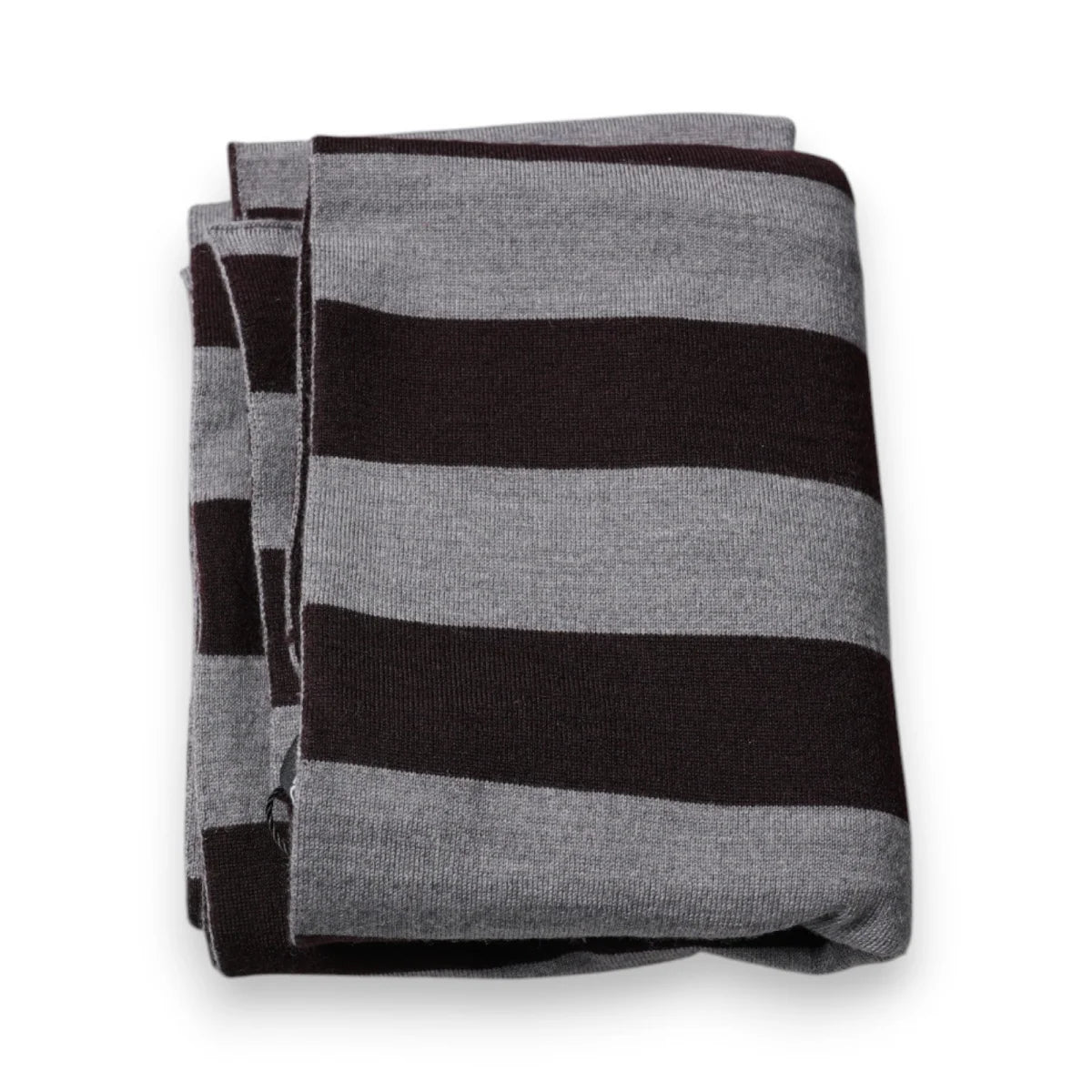Dolce & Gabbana Striped Wool Wrap Scarf for Effortless Style
