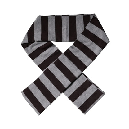 Dolce & Gabbana Striped Wool Wrap Scarf for Effortless Style