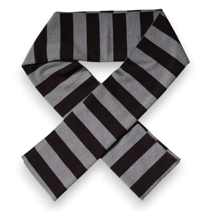 Dolce & Gabbana Striped Wool Wrap Scarf for Effortless Style