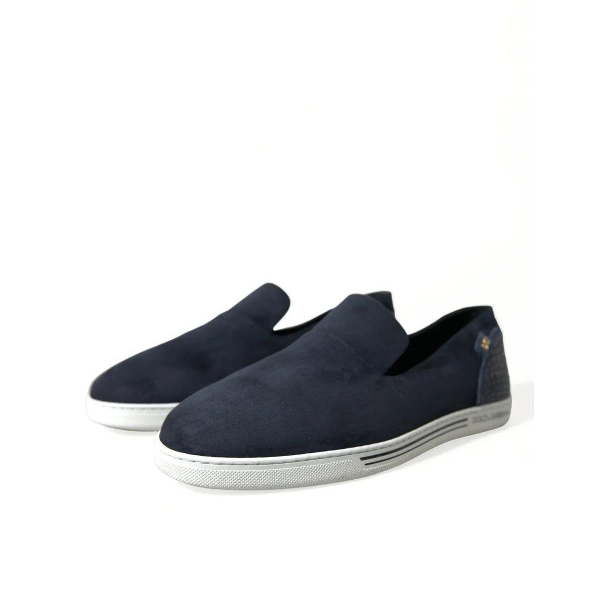 Dolce Gabbana Style Explosion Suede Leather Loafers &