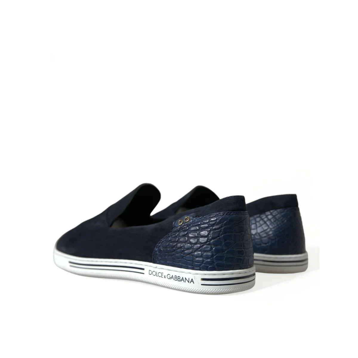 Dolce Gabbana Style Explosion Suede Leather Loafers &