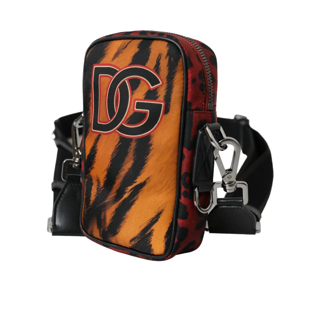 Dolce Gabbana Tiger Print Nylon Cross Body Bag Unleashed &