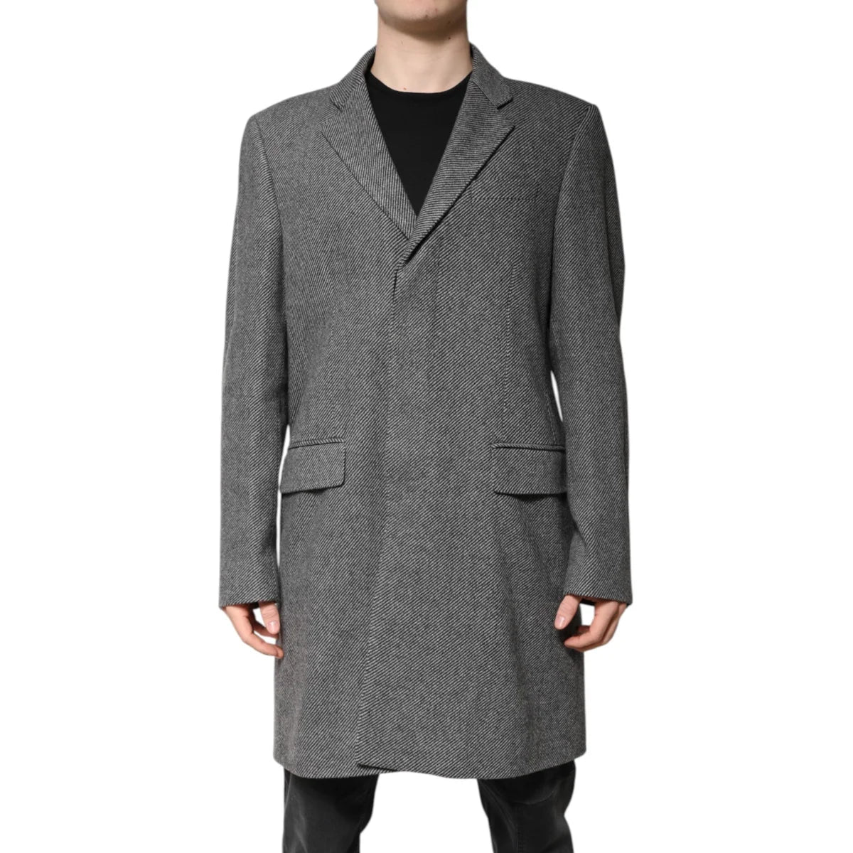 Dolce Gabbana Trench Stunning Single Breasted Coat &