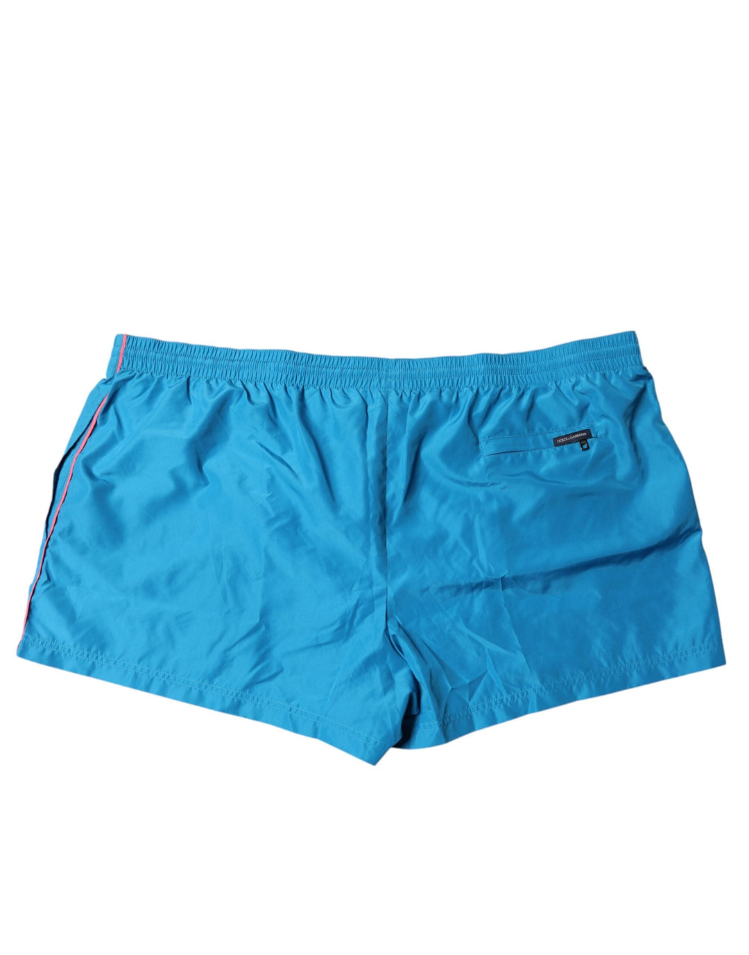 Dolce &amp; Gabbana Turquoise Logo Beachwear Shorts 2pc Swimwear